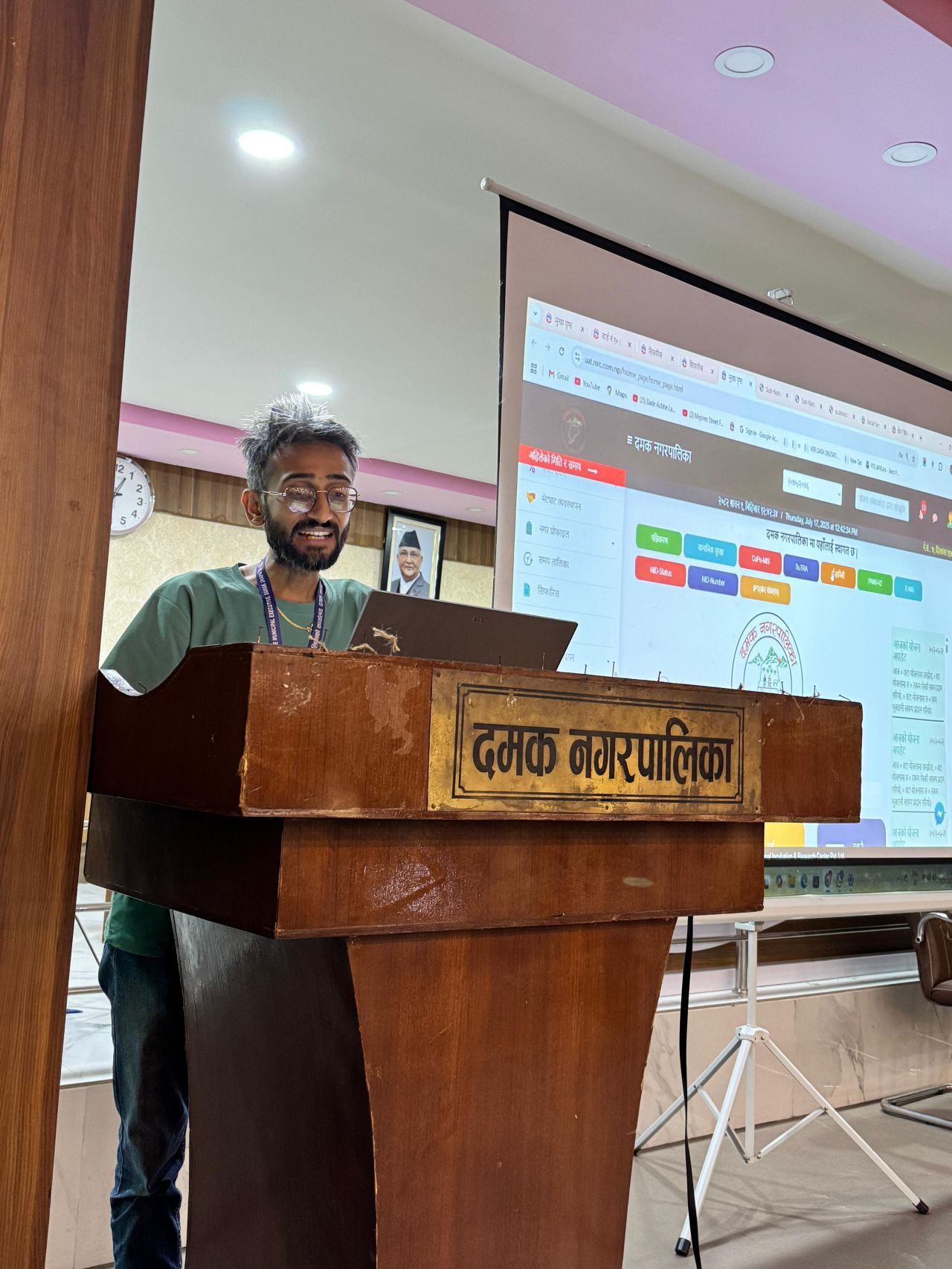 Dartha Chalani Traning in Damak