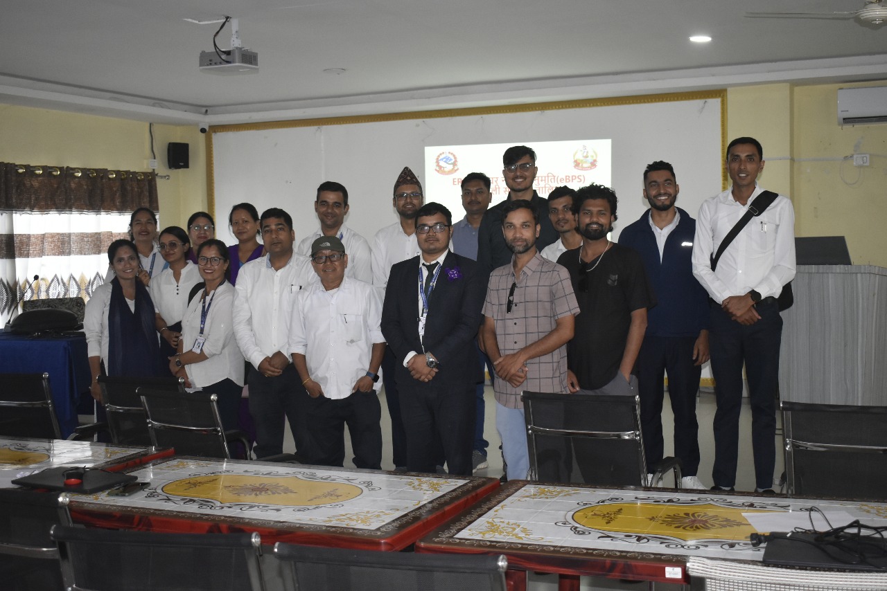 EBPS Traning Sundarharaicha