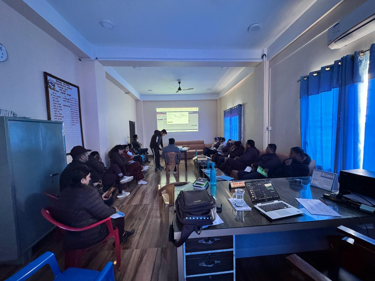 मिक्लाजुङ गाउँपालिकामा दर्ता–चलानी तथा योजना सम्बन्धी तालिम सफलतापूर्वक सम्पन्न भयो।